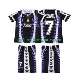 Maillot/Tenue Real Madrid RAUL 7 Retro Enfant Troisieme 1997 1998